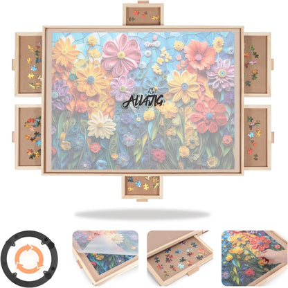ALL4JIG Rotating Jigsaw Puzzle Board