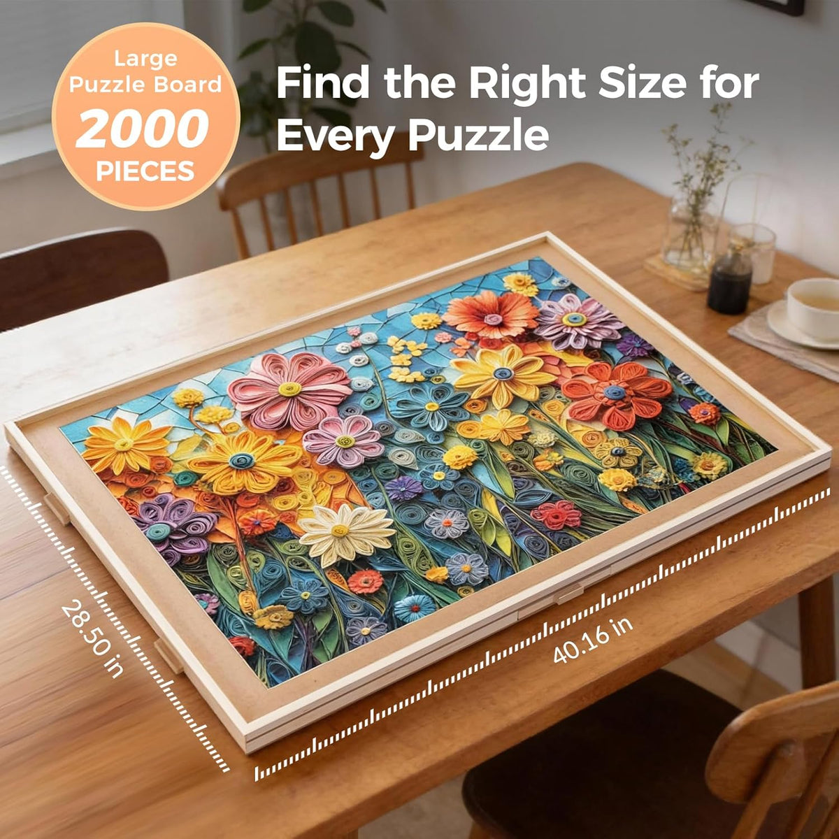 ALL4JIG Rotating Jigsaw Puzzle Board