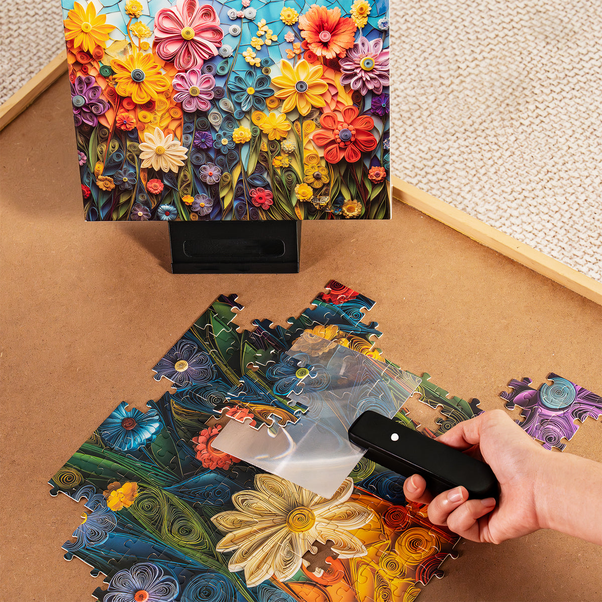 ALL4JIG Jigsaw Puzzle Magnifying Glass