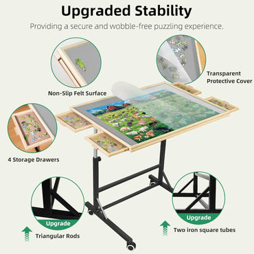 ALL4JIG Basic Rotating Jigsaw Puzzle Table