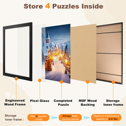 ALL4JIG Premium Puzzle Frame for 1000 Piece Puzzles