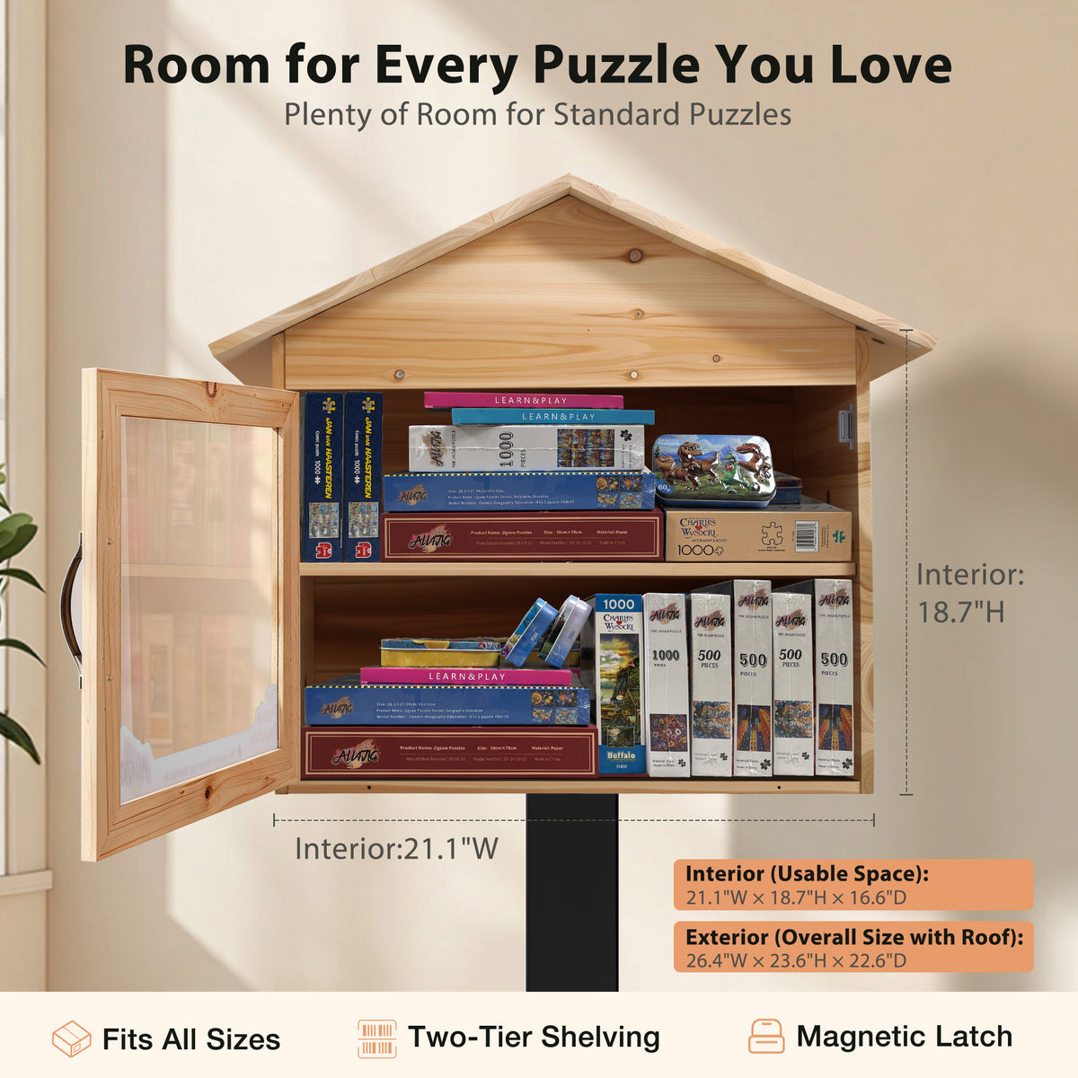 All4jig x The Puzzle Republic Puzzle Library Whole Set
