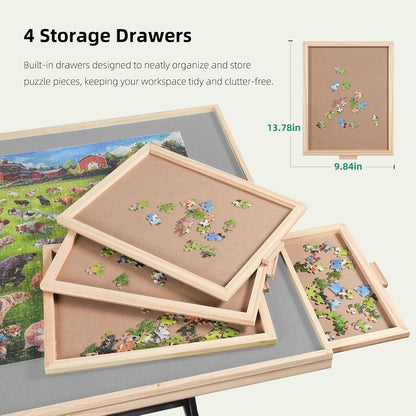 ALL4JIG Basic Rotating Jigsaw Puzzle Table