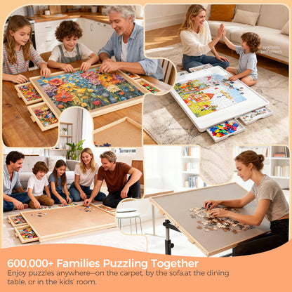 ALL4JIG Rotating Jigsaw Puzzle Board